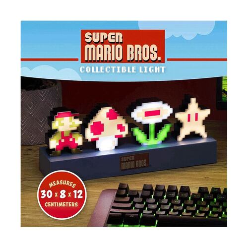 Lámpara Super Mario Bros Icons