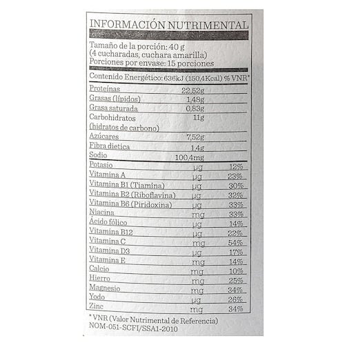 Polvo para Pérdida de Peso Sabor Chocolate Protein World