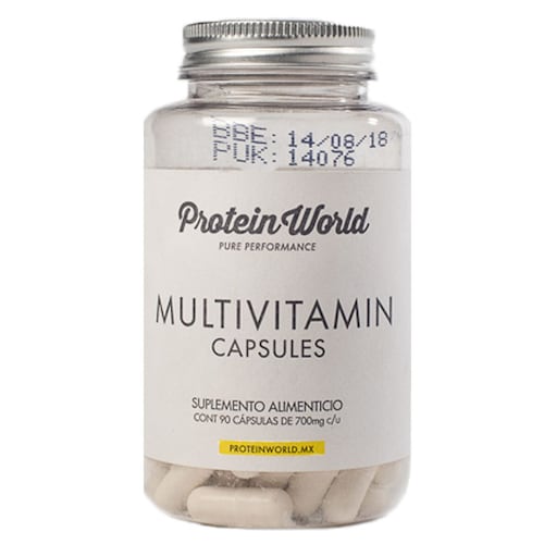Capsulas Multi Vitaminicas Protein World