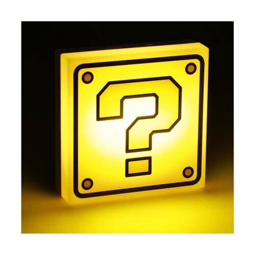 Lámpara Question Block Super Mario