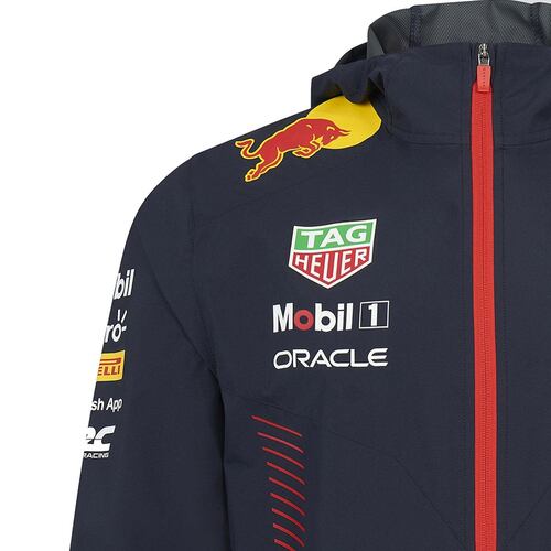 Chamarra Impermeable Castore Red Bull Racing 2023 talla mediana
