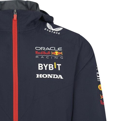 Chamarra Impermeable Castore Red Bull Racing 2023 talla mediana