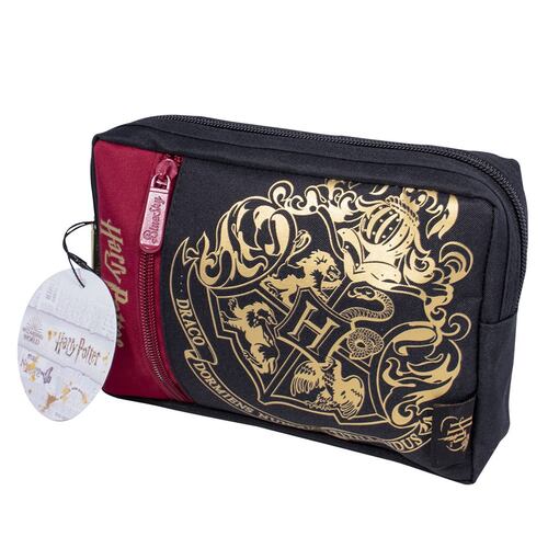 Estuche escolar Hogwarts negro