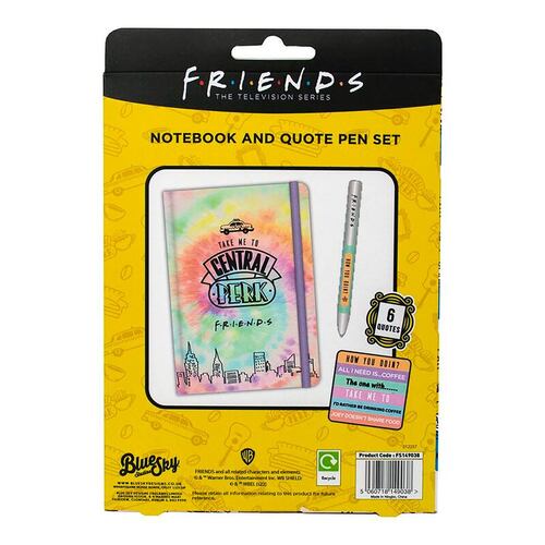 Friends Notebook & Quote Pen