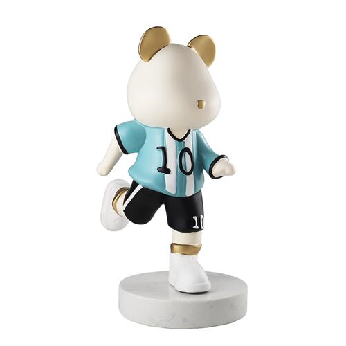 Figura Decorativa Diseño Oso con Uniforme Jialong