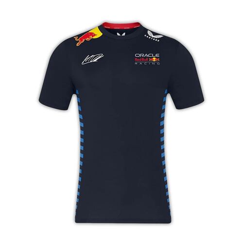 Playera RedBull Checo Pérez Color Azul para Hombre (Talla S)