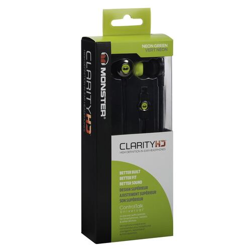 Audífonos Monster Clarity HD - Verde