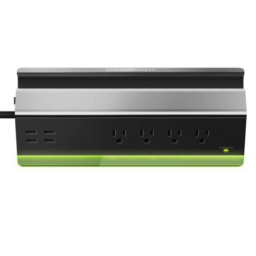 Monster Power® for Around the Home 446 USB - 4 Outlets, 4 USB with 6 ft. Power Cord
