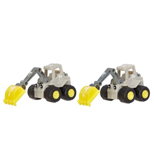 Lets Go Cozy Coupe 3pk Construction Vehicles