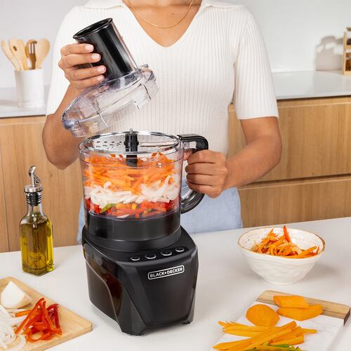 Black + Decker Procesador de Alimentos con Capacidad de 8 Tazas