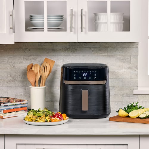 Black + Decker PURIFRY Freidora de Aire de 8L