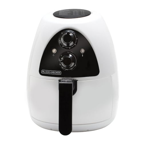 Freidora de aire 2.6 lts black+decker modelo HF100WD