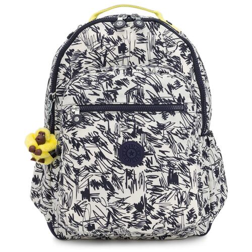 Mochila Kipling blanco