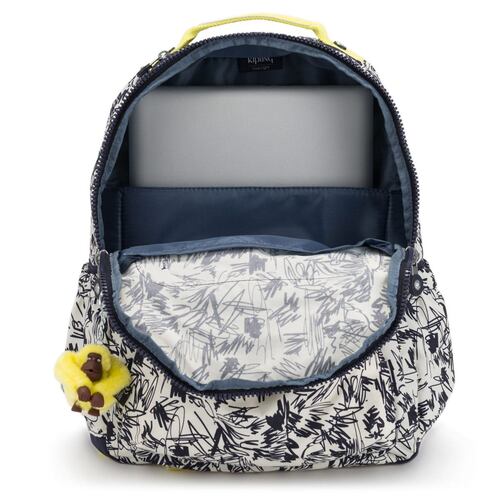 Mochila Kipling blanco
