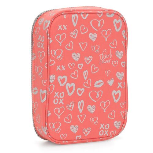 Estuche Kipling 100 Pens Rosa