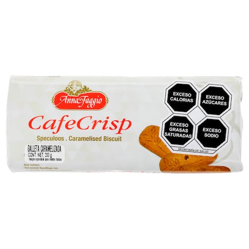 Galleta Caramelizada CafeCrisp 200g Anna Faggio