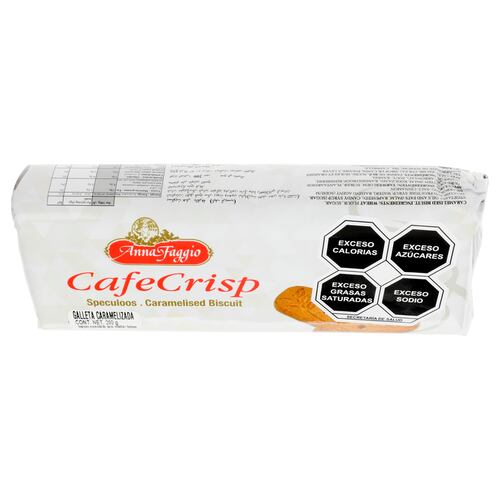 Galleta Caramelizada CafeCrisp 200g Anna Faggio