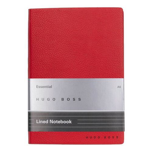 Cuaderno A6 Essential Storyline rojo hojas rayadas