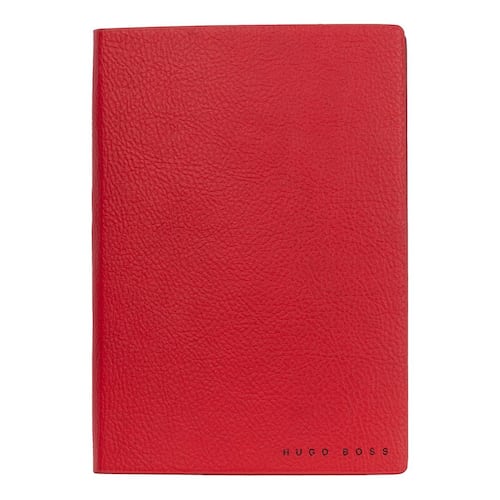 Cuaderno A6 Essential Storyline rojo hojas blancas