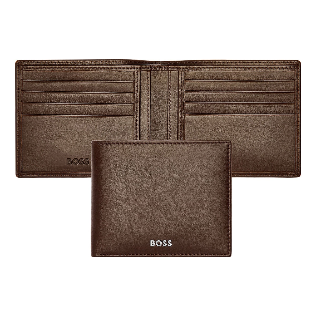 Billetera Cuero Billeteras Hombre Hugo Boss Cartera De Marca