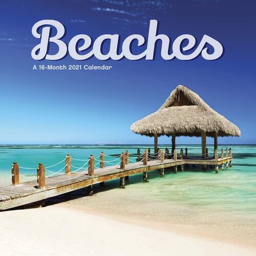 Calendario de pared Beaches
