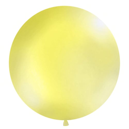 Globo jumbo amarillo 1m
