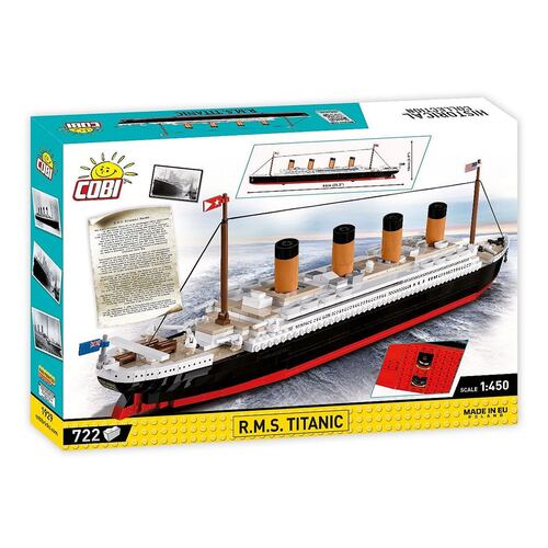 Figura coleccionable COBI del RMS Titanic