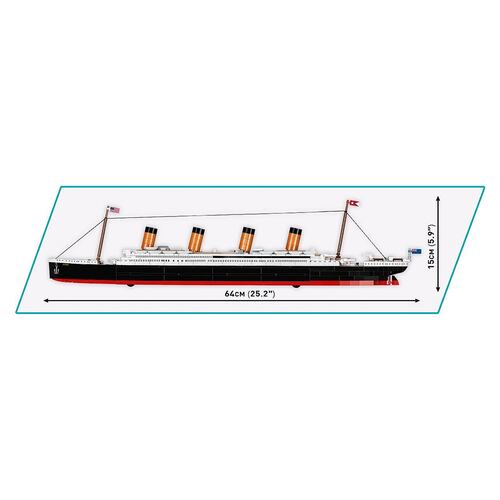 Figura coleccionable COBI del RMS Titanic