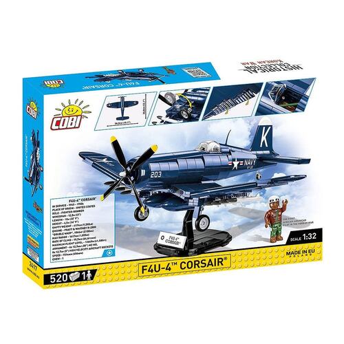 Figura de Colección COBI Avión F4U-4 Corsario