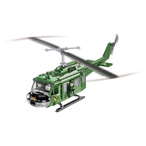 Figura Colecionable COBI de Helicóptero Militar Bell UH-1 Iroquois