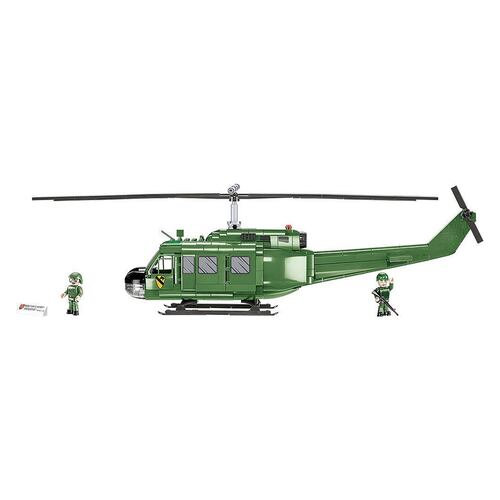 Figura Colecionable COBI de Helicóptero Militar Bell UH-1 Iroquois