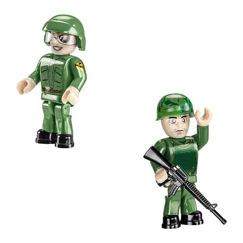 Figura Colecionable COBI de Helicóptero Militar Bell UH-1 Iroquois