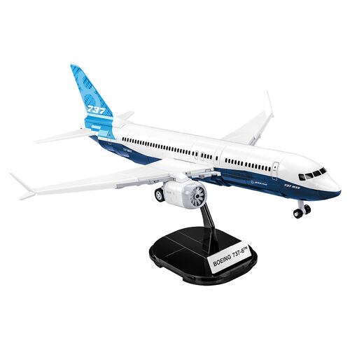 Avión Coleccionable COBI Modelo Boeing 737-8