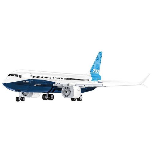 Avión Coleccionable COBI Modelo Boeing 737-8