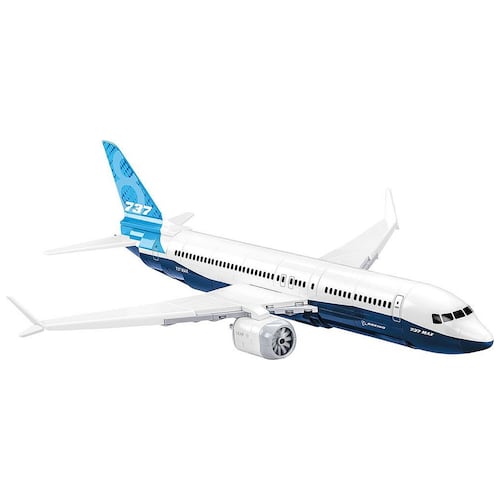 Avión Coleccionable COBI Modelo Boeing 737-8