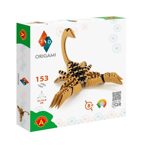 Origami 3D Escorpión