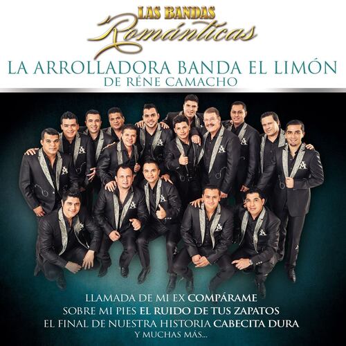 CD La Arrolladora Banda Limón-Las Bandas Románticas