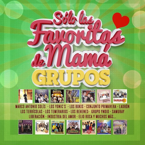 CD Solo Las Favoritas De Mama-Grupos