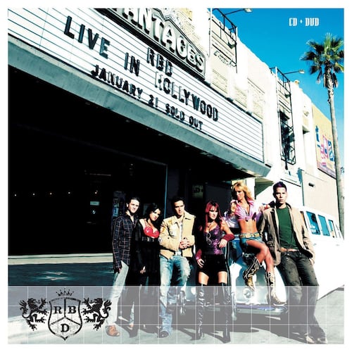 CD+DVD RBD - Live In Hollywood