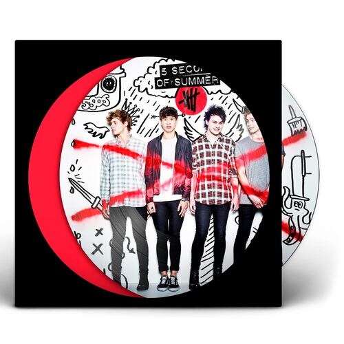 LP 5 Seconds Of Summer 10th Anniversary Pictured Disc