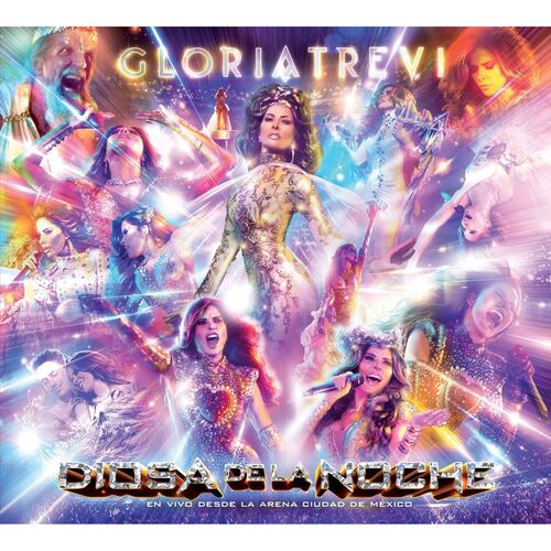 CD + DVD Gloria Trevi - Diosa De La Noche En Vivo Arena CDMX