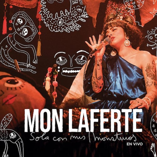 CD + DVD Mon Laferte - Sola Con Mis Monstruos En Vivo