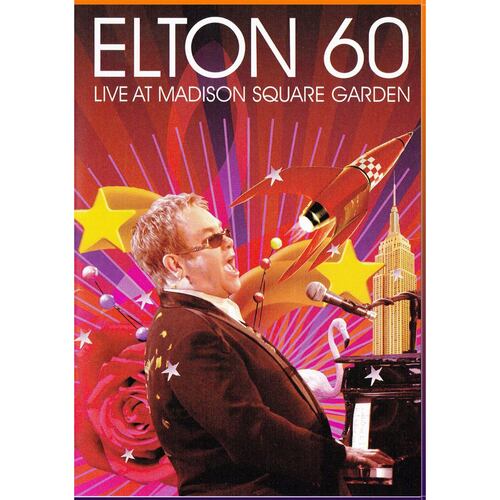 DVD Elton John- Elton 60 Live at Madison Square Garden