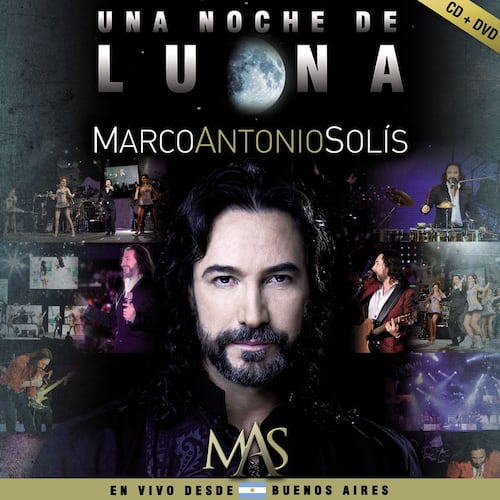 CD Marco Antonio Solís-Una Noche de Luna en Vivo desde Buenos Aires