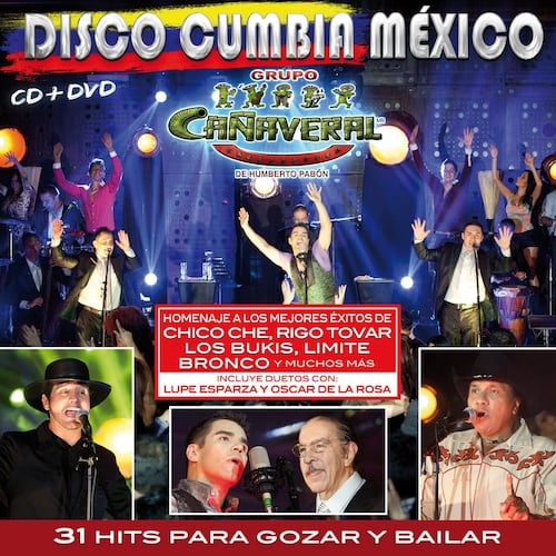 CD/DVD Grupo Cañaveral-Disco Cumbia México