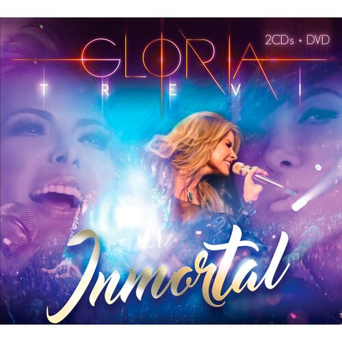 2CD/DVD  Gloria Trevi Inmortal