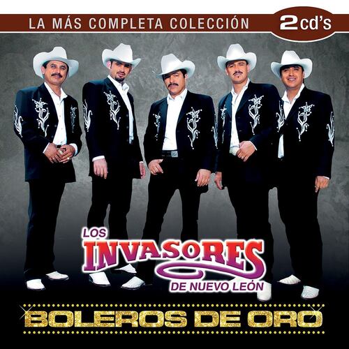 CD Los Invasores de Nuevo León La Más Completa Colección Boleros de Oro