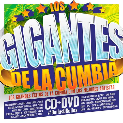 CD/ DVD Los Gigantes De La Cumbia