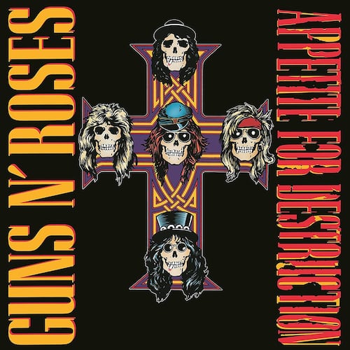 CD2 Guns N' Roses-Appetite For Destruction