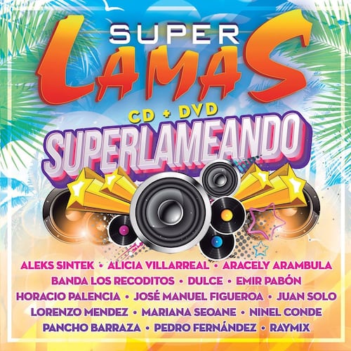 CD+ DVD Super Lamas- Superlameando
